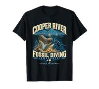 Cooper River Immersioni alla Ricerca di fossili Maglietta