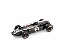 MODELLINO AUTO F1 STATICO BRUMM COOPER T53 SILVERSTONE 1960 BRUCE MCLAREN 1/43