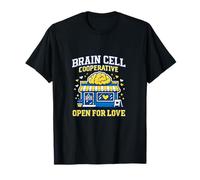 Cooperativa di Cellule cerebrali Open for Love Couples Graphic Maglietta