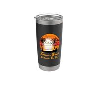 Cooper's Beach Southampton New York Vintage Tramonto Estate Bicchiere termico in acciaio inox doppia parete