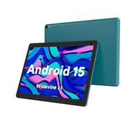 COOPERS Tablet 10 pollici, Android 15 Tablet, 32GB ROM 1TB Espandi Computer Tablet, Processore Quad Core Batteria 6000mAh, Schermo di tocco IPS 1280x800, 2+8MP Dual HD Camera, Bluetooth WiFi Tablet PC