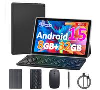 COOPERS Tablet da 10,4 pollici, 16 GB RAM 128 GB ROM potente CPU Octa Core, schermo 2000 * 1200 risoluzione 2K Android 12 Tablet PC, 5 + 13 MP doppia fotocamera, BT5.0, 7580 mAh batteria computer