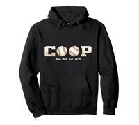 Cooperstown New York Felpa con Cappuccio