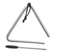 COOPHYA 1 Set Triangolo Musicale per Strumento Percussione Portatile per Insegnamento Musicale e Sviluppo Ritmico