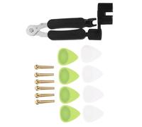 COOPHYA 1 Set Tronchese per Corde Punti per Ponte e Plettri Strumenti Essenziali per Manutenzione Acustiche Elettriche e Ukulele