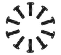 COOPHYA 10 Pezzi Vite di Ricambio per Tagliacapelli Elettrico 1919, Metallo Nero Resistente per Fissaggio Sicuro della Scocca Durante Sessioni di Taglio Professionale