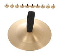 COOPHYA 12 pezzi Cymbals per Rame Strumento Percussione Leggero ed Ergonomico per Lezioni di Musica e Spettacoli di Piatti da Dito Resistenti per Danza e Attività Festive
