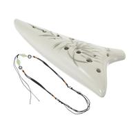 COOPHYA 12foro Ocarina Professionale Ceramica Per Principianti Strumento Musicale Soprano Con Suoni Melodiosi e Design Elegante Per Amanti Degli Strumenti Fiato