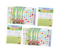 COOPHYA 1set Adesivi Decorativi Per Addestramento Al Vasino Con Stickers Motivazionali Per Ragazzo Ragazza Design Cartoni Animati Facile Da Applicare e Adatto Tutti Seggiolini Per