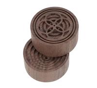 COOPHYA 2 Pezzi Diffusore e Design per Relax per Elegante Funzione Silenziosa Salute di Oli Essenziali in Legno Scuro Aromaterapia