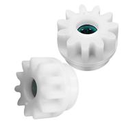 COOPHYA 2 Pezzi Ingranaggi Secchio Mop Rotante in Plastico e Acciaio, Accessori Adattabili Facile Rimozione per Secchio Doppio Scomparto Lavapavimenti
