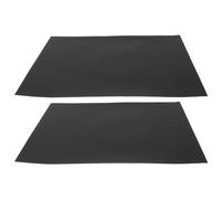 COOPHYA 2 Pezzi Kit Riparazione per Piscina Stagno Patch Autoadesive in Gomma Butilica Resistente all’Usura, Quadrate, per Stagni da Giardino e all’Aperto