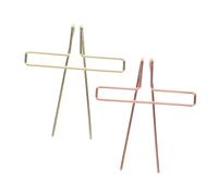 COOPHYA 2pezzi Clip Per Libri Musicali Metallo Di Porta Spartiti Per Chitarra e Pianoforte Facili Da Installare Per Tenere Aperte Le Pagine Condizioni Ventose
