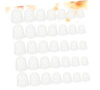COOPHYA 35 Pezzi Protezioni Per Chitarra Elettrica Ukulele Protezioni Per Le Dita in Silicone 7 Misure Morbide Non Design