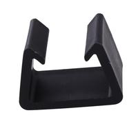 COOPHYA 4 Pezzi Clip Fissaggio Mobili in Rattan Nero Fermasedia per Salottino Accessorio Durevole e Facile da Usare