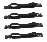 COOPHYA 4 Pz Cinghia Di Fissaggio Per Bambola Nello Zaino Fascette Per Cavi Tracolla Per Borsa Da Trekking Fanny Tracolla Per Borsa Da Esterno Cinghia Della Borsa Marsupio Fra Stoffa Black