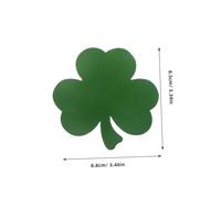 COOPHYA 40 Pezzi Decorazioni Shamrock per San Patrizio Biglietti Scritti Mano Scuro per Bacheche e Scuole Decorazioni Irlandesi per Festa e Aula