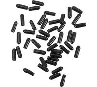 COOPHYA 500 Pezzi Ganci per Pannelli Portautensili in Plastica Nera Blocco Antiscivolo e Buona Resilienza per Organizzazione Espositori e Mensole