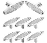 COOPHYA 8 Pezzi Meccanismo Carillon Corda in Ferro Argento, Facile da Installare e Leggero, Accessori per Music Box per Artigianato a Vento