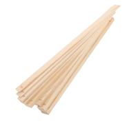 COOPHYA 8pezzi Guida per Bastoncini di in Legno Strumento di Formatura per Argilla Polimerica Spessore Argilla per Ceramica Bastoncini di in Legno Guida alla profondità della Ceramica Beig
