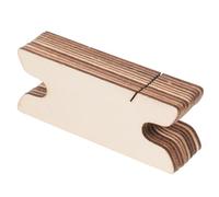 COOPHYA Accessori per Tessitura 10 Pezzi Navette in Legno Beige Strumenti per Tessere Arazzi e Sciarpe Kit Fai da Te