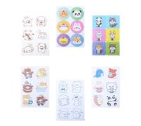 COOPHYA Adesivi per Mascherine Non Tessuto Diffusori di Fragranza Espandibili, Decalcomanie Aromatiche Decorate 36 Pezzi, Adesivi per Aromaterapia per Uso Quotidiano e Stile Stile Casuale