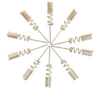 COOPHYA Antenna a Spirale Rinforzata in Rame Fosforoso 10 Pezzi per Dispositivi di Rete e Router Wireless Installazione Facile e Ricezione del Segnale Migliorata per Ufficio e Casa