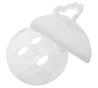 COOPHYA Asciugamano e Comfort Fit per Viso in Pile Riutilizzabile di Corallo Beige, Compressa Caldo-freddo per del Viso per Tutti i di Pelle