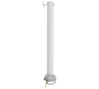 COOPHYA Asta di Prolunga e Sfera Appendiabiti per Ventilatore da Soffitto in Metallo con Giunto Invisibile Altezza Regolabile per Creare Un'atmosfera Estiva Elegante e Funzionale