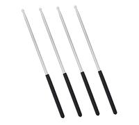 COOPHYA Bacchette per Batteria in Lega Alluminio 5A Set 4 Bacchette Leggere e Portatili Accessori per Percussioni per Adulti e Ragazza