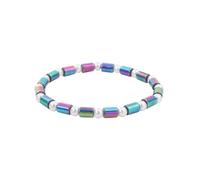 COOPHYA Bracciale alla Caviglia Semplice alla Moda Pietra Naturale, Leggero e Portatile, come Regalo per Feste e Occasioni Speciali