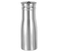 COOPHYA Brocca Versare in Coperchio da Acciaio e 1000ml Inossidabile Filtrante Beccuccio Leggera e Facile Pulire, per Picnic All'aperto e Campeggio