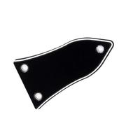 COOPHYA Copertura Truss Rod per Chitarra e Basso Elettrico Nero in Plastica 3 Fori e 3 Strati Accessorio di Ricambio per Strumenti Musicali