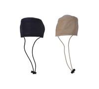 COOPHYA Copriscarpe Antiscivolo per Guida Protezione Tallone Resistente All'usura, Design Semplice, 2 Pezzi Nero e Khaki per Uso Auto