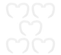 COOPHYA Correttore Auricolare per Ragazzo Ragazza 5 Paia Supporto Auricolare Valgo in Silicone Resistente Correzione Orecchie Deformi Uso Quotidiano