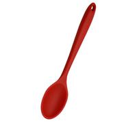 COOPHYA Cucchiaio da Minestra in Silicone Antiaderente Rosso, Cucchiaio da Cucina Versatile per Mescolare e Servire, Utensile per Pentole Antiaderenti in Cucina Domestica e Professionale