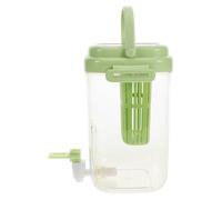 COOPHYA Dispenser per Bevande da 2l in Plastica Riutilizzabile con Rubinetto Facile da Usare, Caraffa per Acqua Fredda per Cucina e Stagione Calda