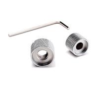 COOPHYA Dual Volume Tone Control Knobs Per Chitarra Elettrica e Basso Manopole Coniche in Durevole Compatibili Con Potenziometri Import Senza Vite Design Elegante e Funzionale