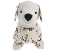 COOPHYA Fermaporta Fermaporta Decorativo Portatile a Forma di Cane Adorabile e Lino Fine Protezione per Camera