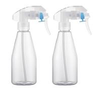 COOPHYA Flacone Spray Portatile 200ml in Plastica Pet e Pp, 2 Pezzi, Risparmio di Lavoro e Riempimento Liquidi, per Irrigazione Piante e Aromaterapia