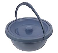 COOPHYA Gabinetto Portatile con Coperchio di Perdite in Pp per Adulti e Anziani, Vaso da Notte Robusto per Casa e Auto, Design Antigoccia per Uso Notturno e Emergenze