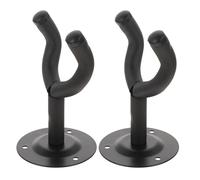 COOPHYA Ganci per Chitarra e Ukulele 2 Set Supporto da Parete Professionale per Strumenti a Corda come Banjo ed Erhu, Accessori per Esposizione e Conservazione
