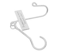 COOPHYA Gancio per Uccelli Metallo Gancio Decorativo Vintage Accessorio Resistente per Esterni per Uccelli e Piante