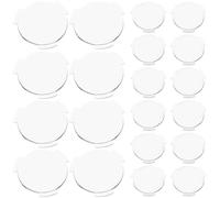 COOPHYA Lenti Biconvesse per Visore Vr in Plastica PC 20 Pezzi Diametro 25mm e Focale 45mm per Esperienza Visiva Avvolgente e Uso DIY