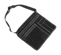 COOPHYA Marsupio per Tecnici Elettrici Oxford Nero con 3 Tasche Rinforzate e Cintura Regolabile per Organizzazione Efficiente Lavori di Manutenzione e Ispezione
