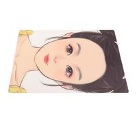 COOPHYA Pannello per Esercizio di Pittura del Viso in Plastico Riutilizzabile e Lavabile Modello Completo dei Cinque Organi di Senso per Praticare Trucco