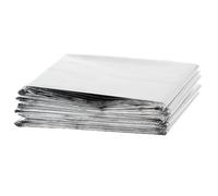 COOPHYA Pellicola Riflettente in Plastico Argento per Serra da Giardino, Copertura Termica Portatile 130X210Cm per attività all'Aperto e Coltivazione