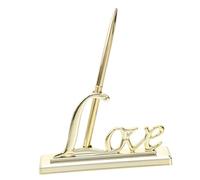 COOPHYA Penna per Firmare Matrimonio in Metallo Argento Design Romantico Lettere Inglesi, Pratica per Guest Book in Occasione di Anniversario ed Engagement
