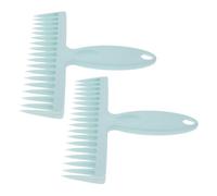 COOPHYA Pettine per Rimuovere Peli per Scopa 2 Pezzi, Pettine Portatile in Plastica Manico Stabile, Strumento per Pulizia Peli da Tappeti e Scope, Utensile Domestico la Cura dei Chioma