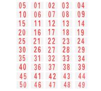 COOPHYA Pettorale Numerato Clip, Set Leggero per Gara e Sport | Riutilizzabile e Traspirante, Display Nitido, Montaggio Rapido, per Lezione in Palestra e Nuoto